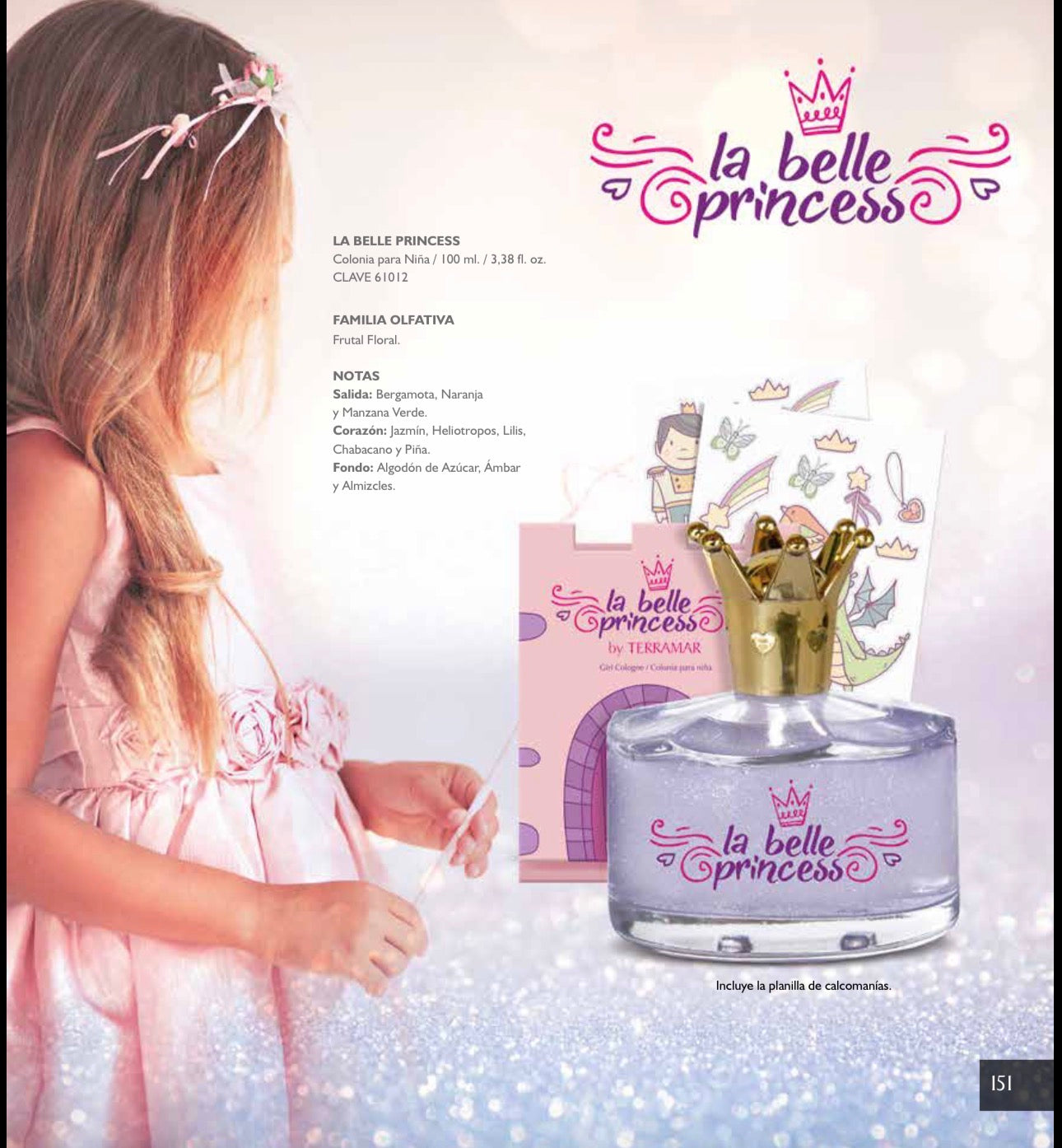 La Belle Princess by Terramar | Colonia para Niña