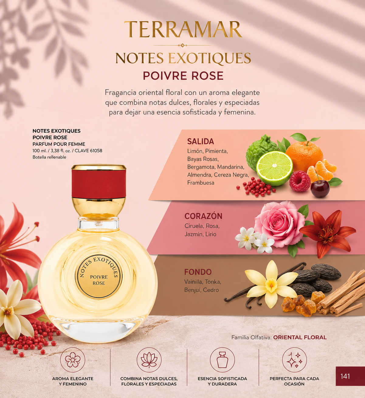 Notes Exotiques Poivre Rose | Terramar