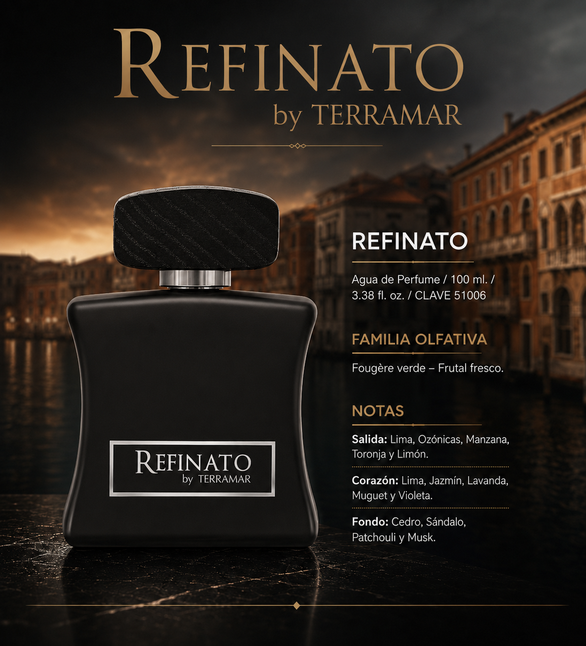 Agua de Perfume Refinato | Terramar