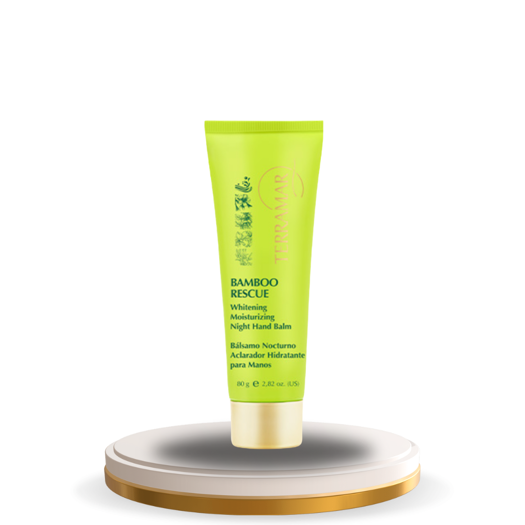 Bamboo Rescue Bálsamo Nocturno Aclarador Hidratante para Manos de Terramar