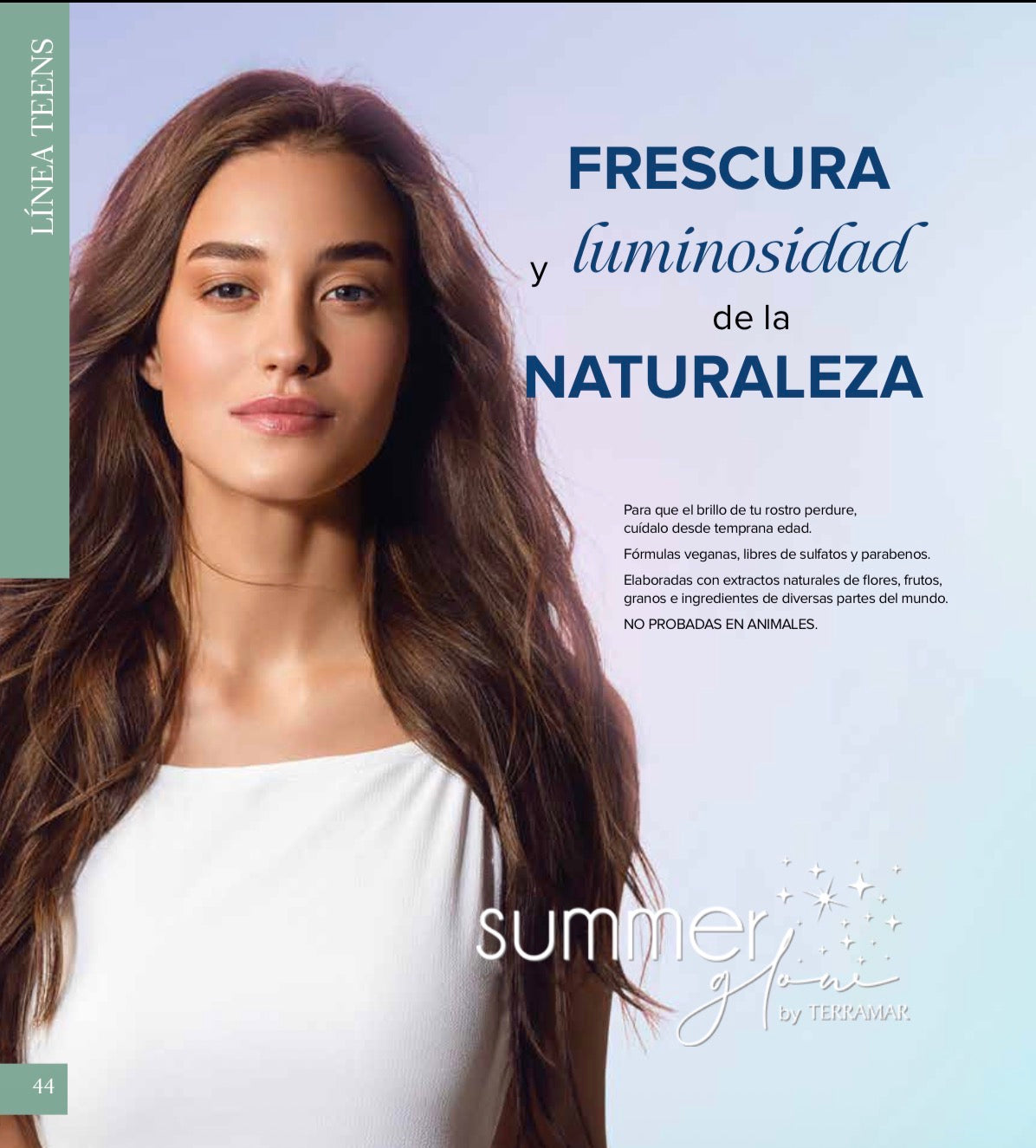 Summer Glow Gel Crema Hidratante Hidratación y Uniformidad de Terramar -                                             Paso 4