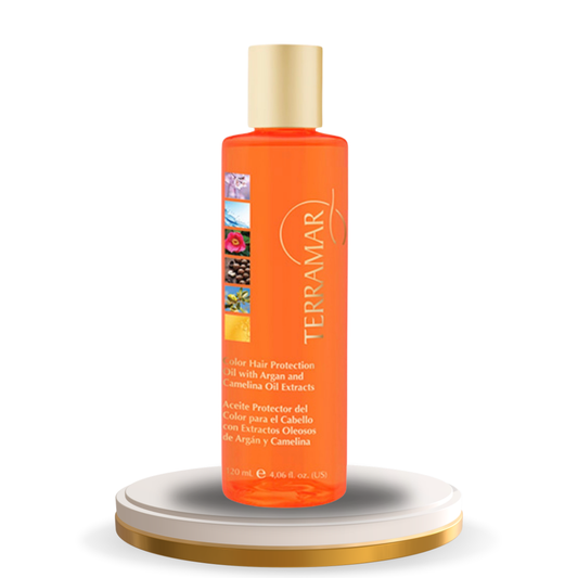 Aceite Protector del Color para el Cabello con Extractos Oleosos de Argán y Camelina