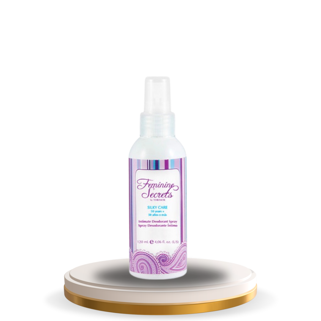 Feminine Secrets Silky Care / 50 Años o Más Spray Desodorante Íntimo – Terramar