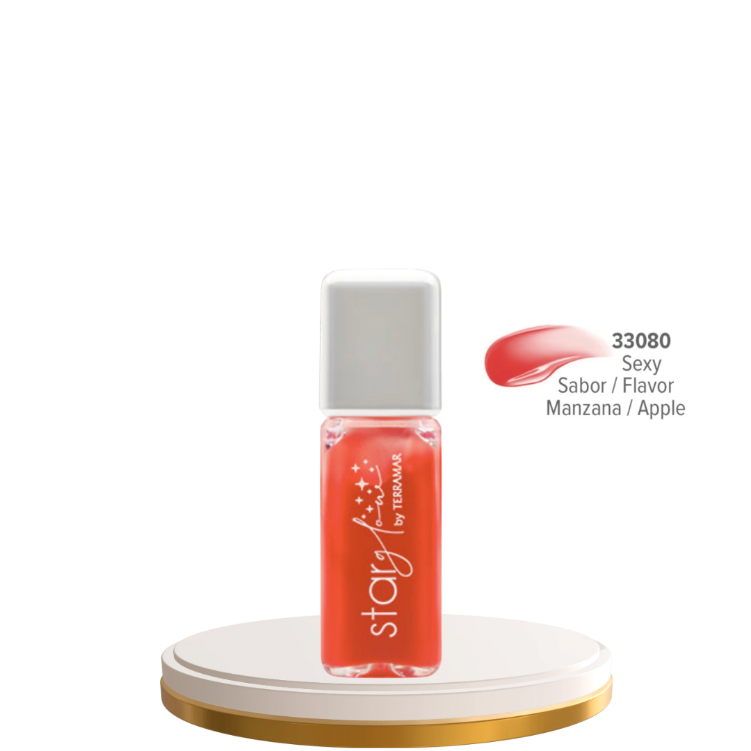 Star Glow Lip Plumping Gloss Oil by Terramar | Brillo Labial Oleoso Efecto Volumen
