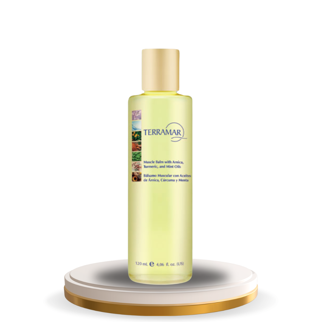 Bálsamo Muscular con Aceites de Árnica, Cúrcuma y Menta de Terramar
