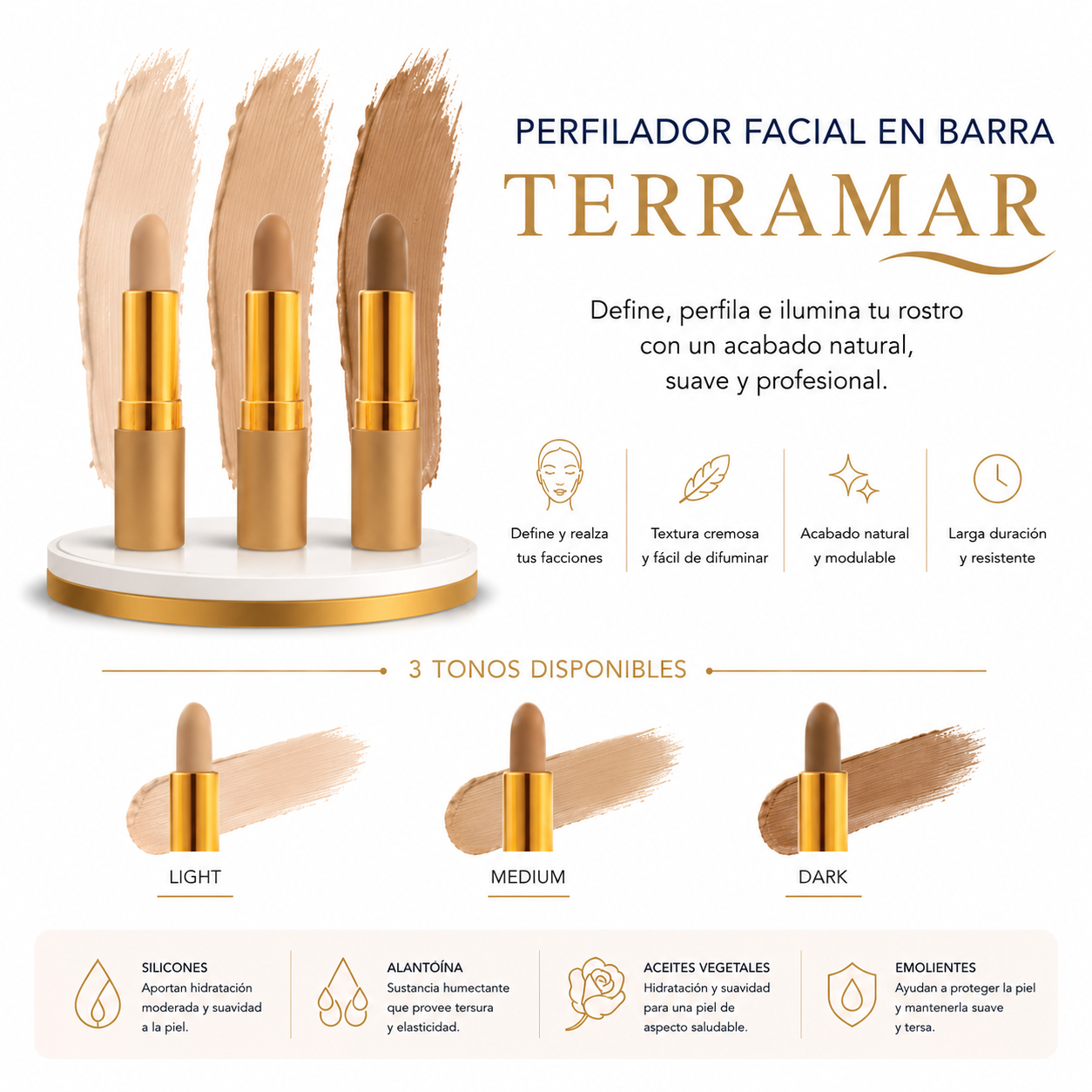 Perfilador Facial en Barra | Terramar