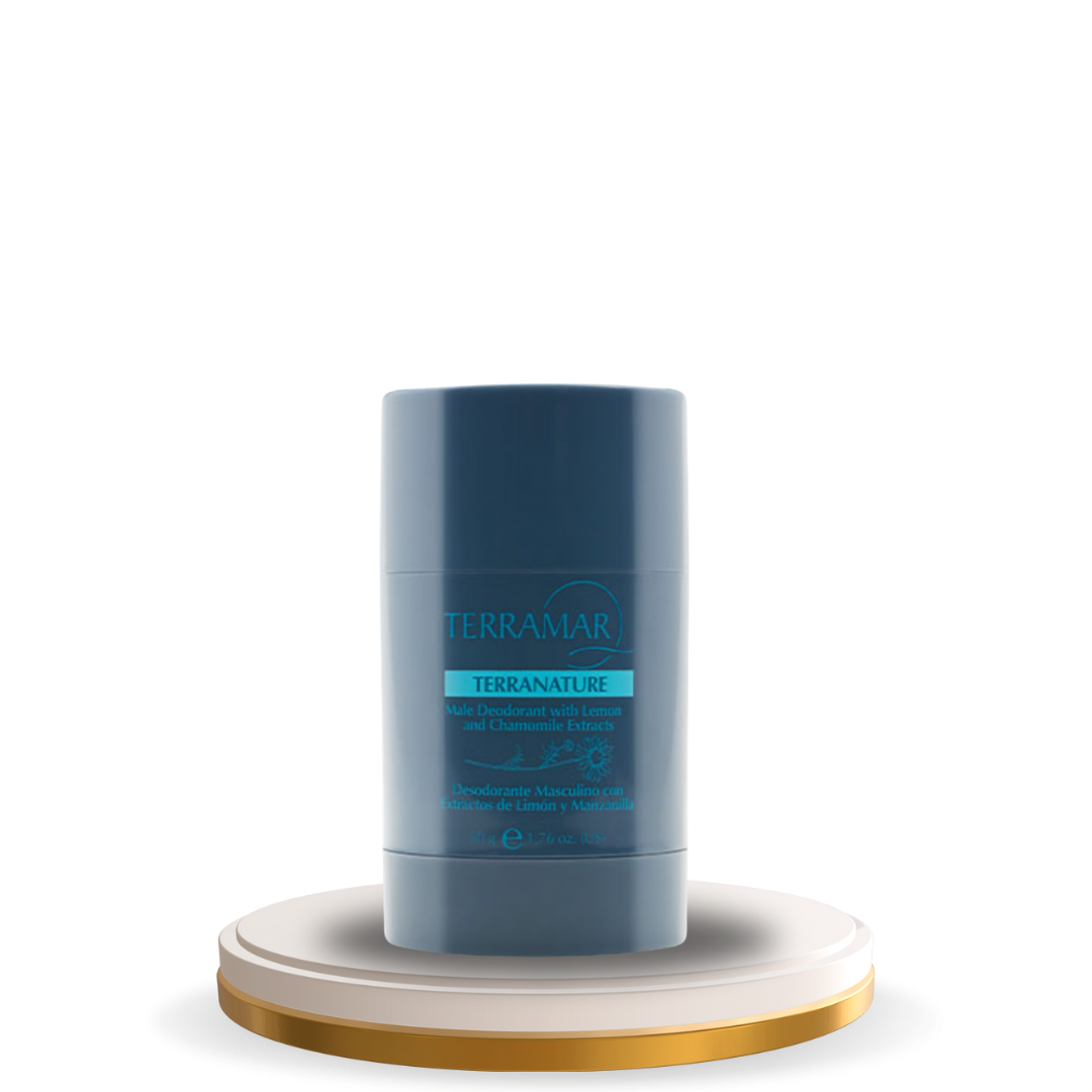 Terranature Desodorante Masculino con Extractos de Limón y Manzanilla de Terramar