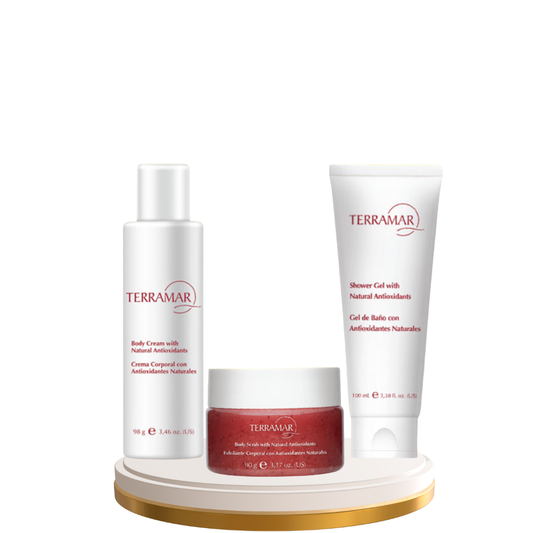 Kit Travel Size Línea Corporal con Antioxidantes Naturales | Terramar