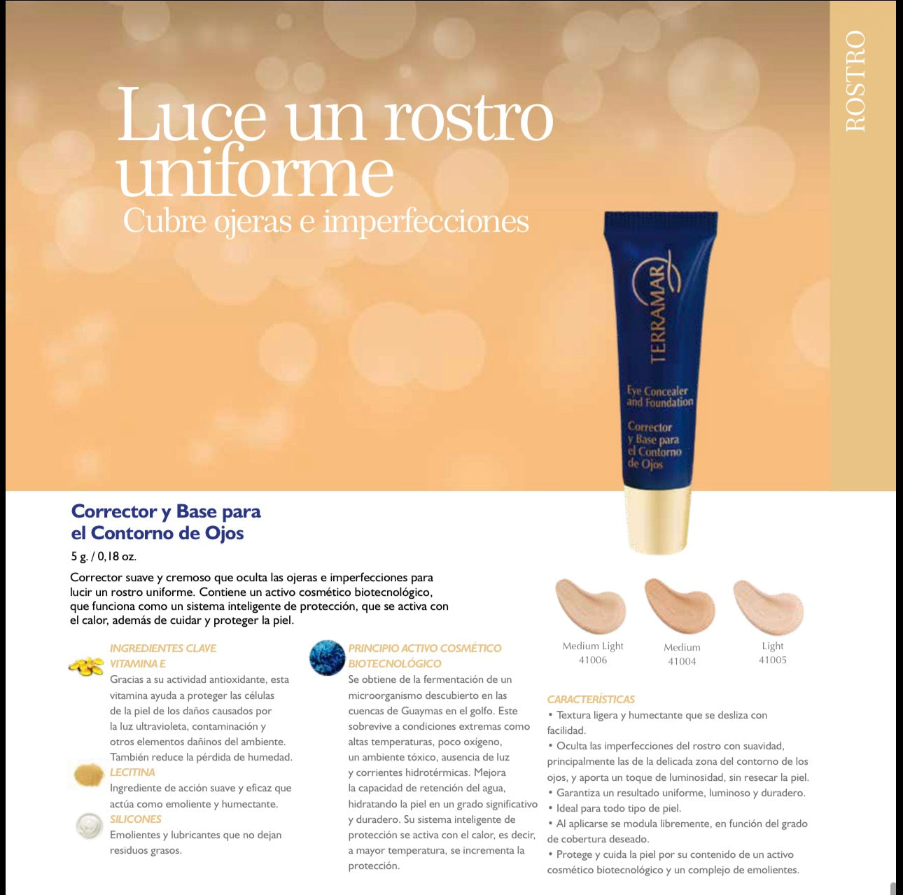 Corrector y Base para el Contorno de Ojos | Terramar