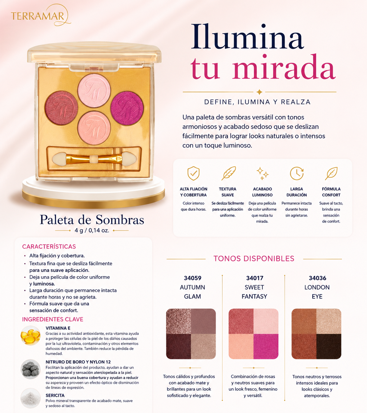 Paleta de Sombras Sweet Fantasy | Terramar