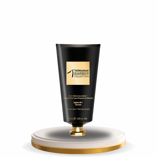 Barber Collection Paso 3 – Bálsamo 2 en 1 Para Después del Afeitado de Terramar
